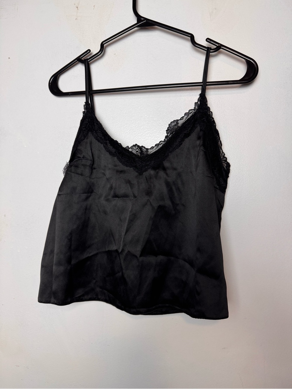 Brand new black pajama set with lace detail -Size-small
